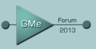 GMe Forum 2013